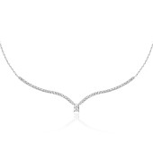 Colier tenis argint cu pietre  DiAmanti SMT-1021-N-AS